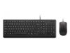 Lenovo Klawiatura i mysz Essential Wired Combo 4X31R64400